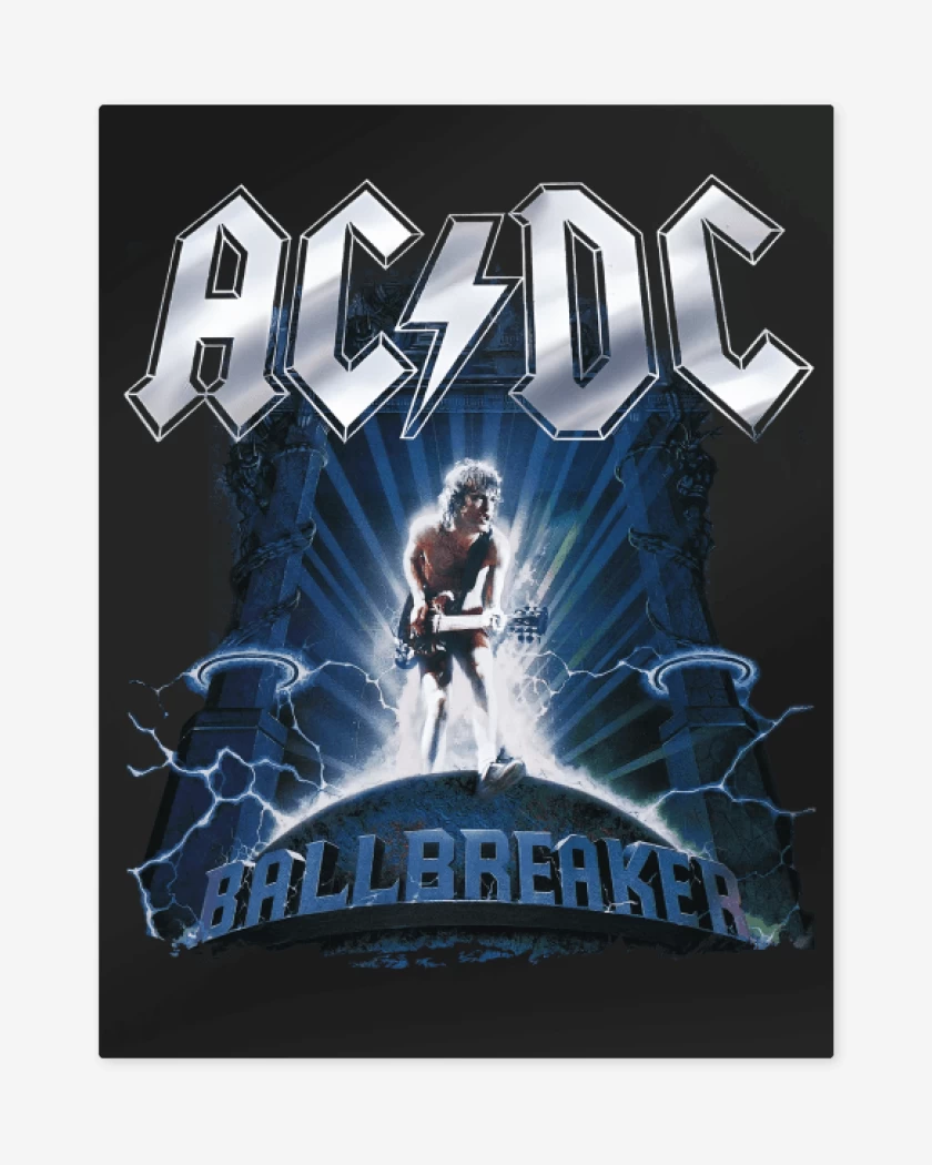 Print metalico Negro de Ballbreaker