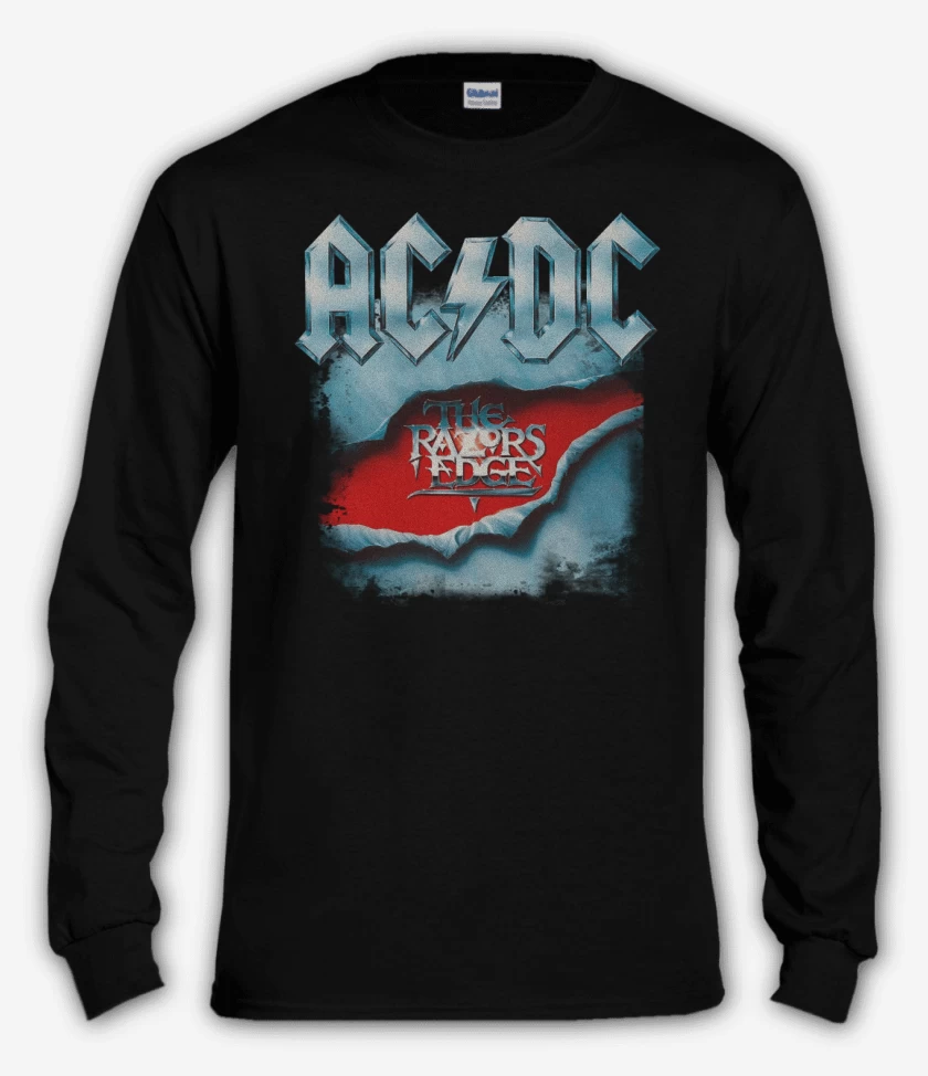 Polera manga larga Negro de The Razors Edge