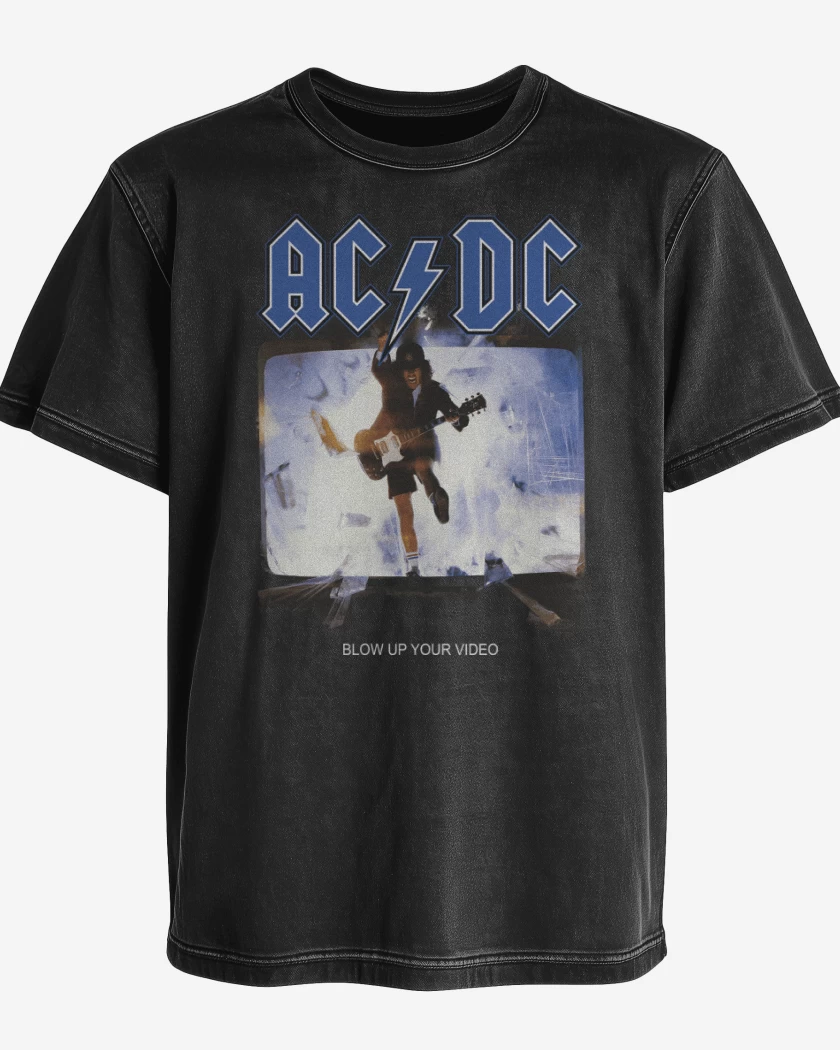 Polera desgastada Blow Up Your Video