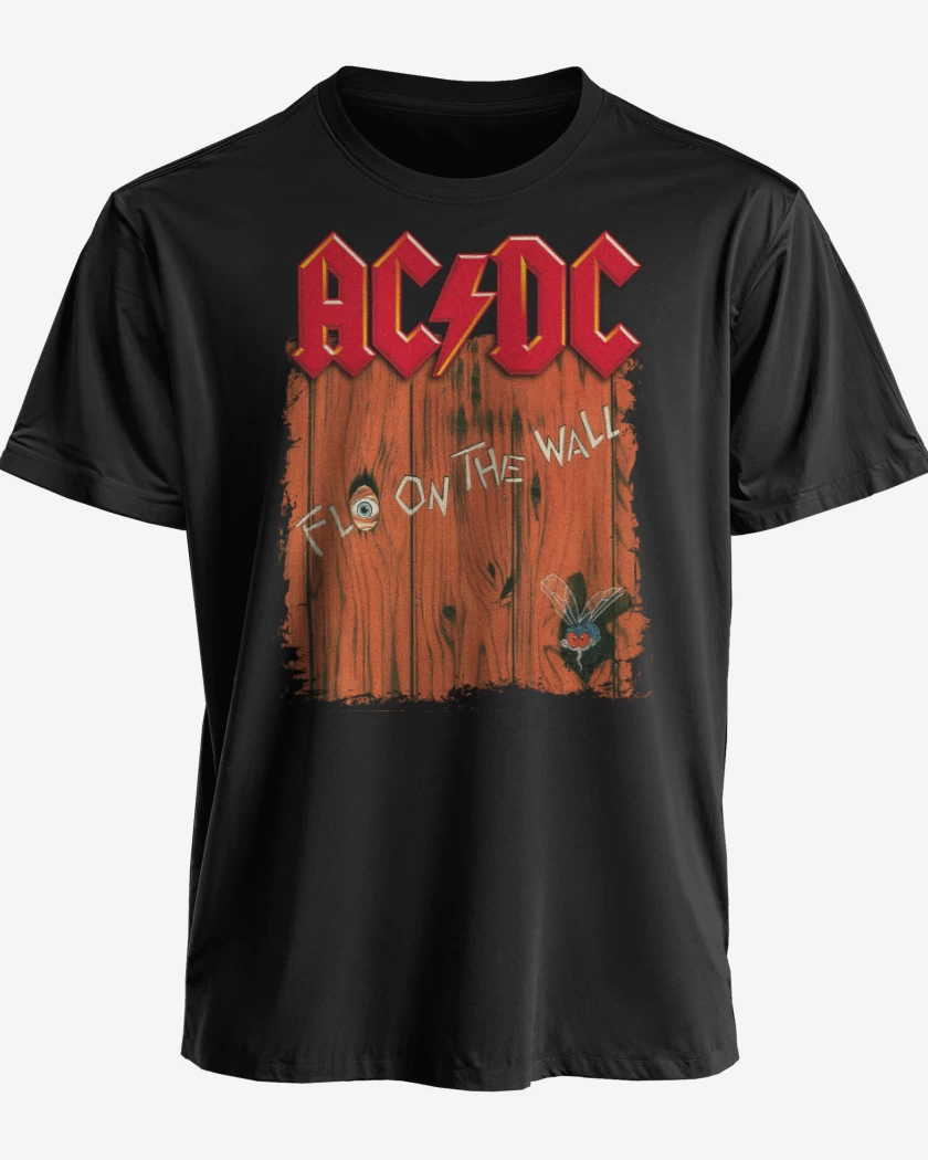 Polera premium Negro de Fly on the Wall
