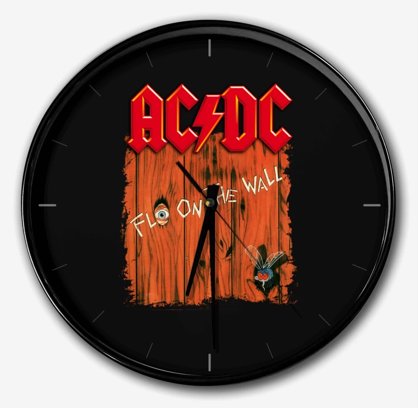 Reloj Negro de Fly on the Wall