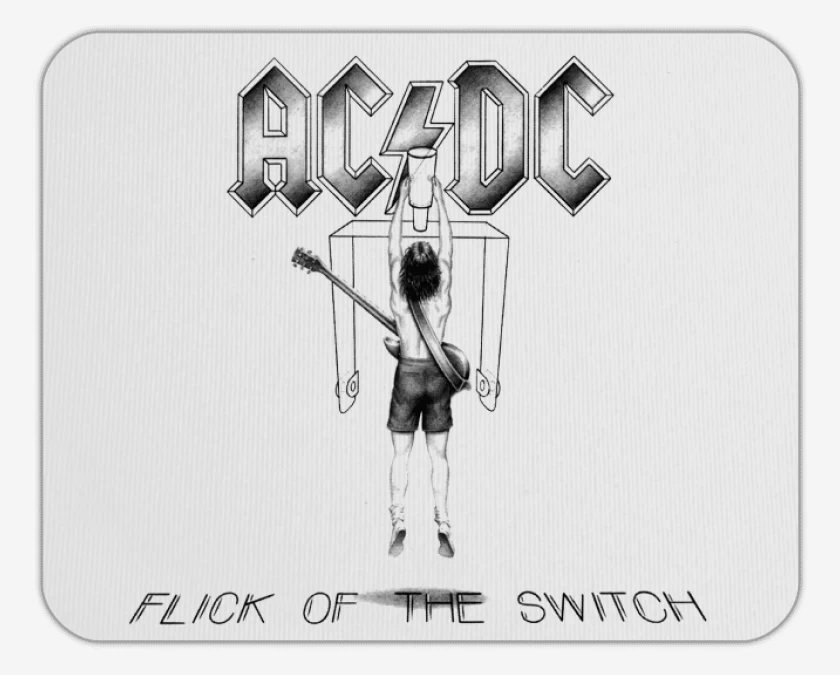 Mousepad Flick of the Switch