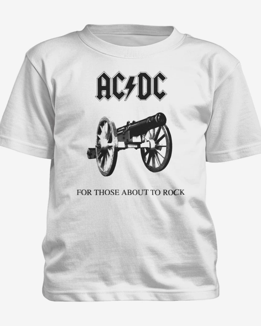 Polera de niño For Those About to Rock
