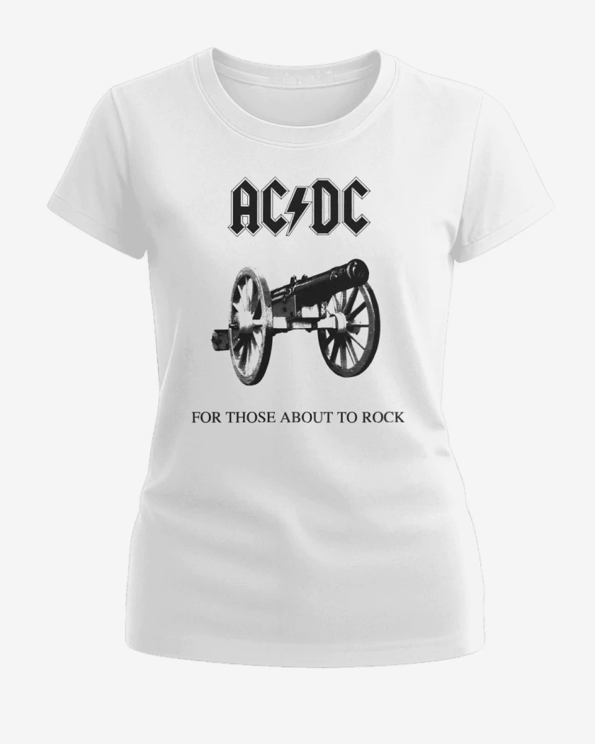 Polera de Mujer For Those About to Rock