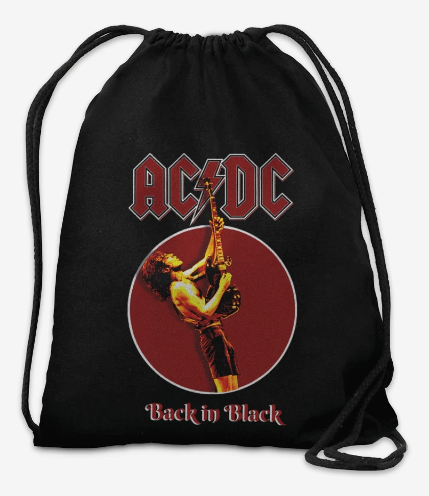 Mochila Negro de Back in Black II