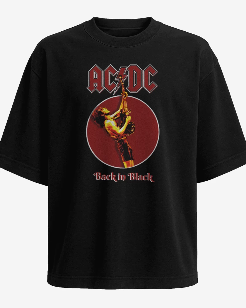 Polera Oversize Back in Black II