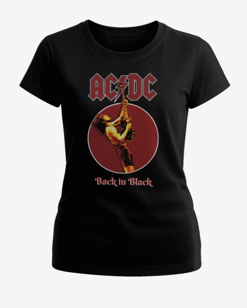Polera de Mujer Back in Black II