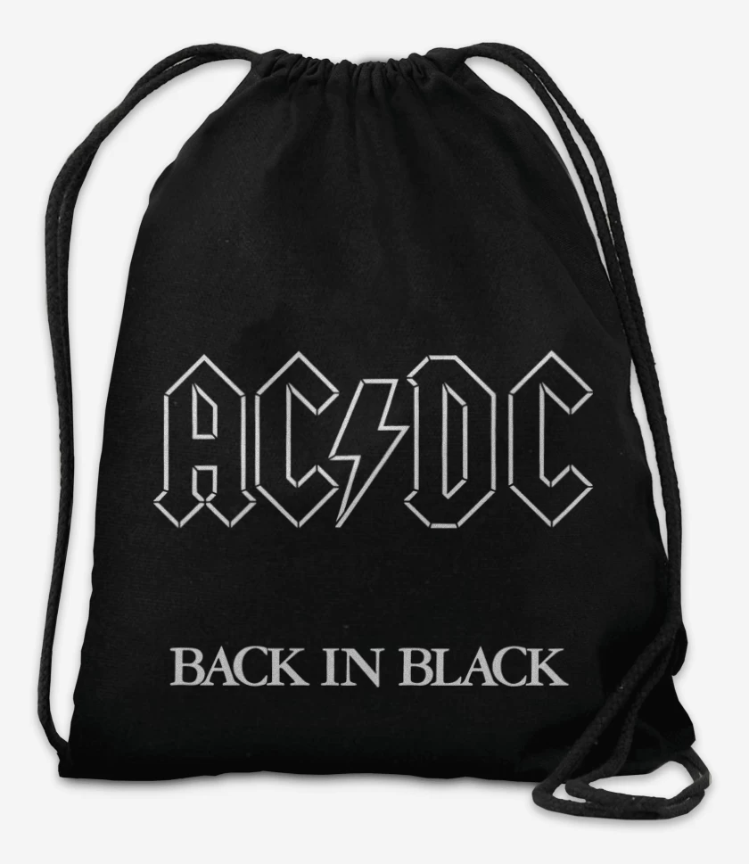 Mochila Negro de Back in Black