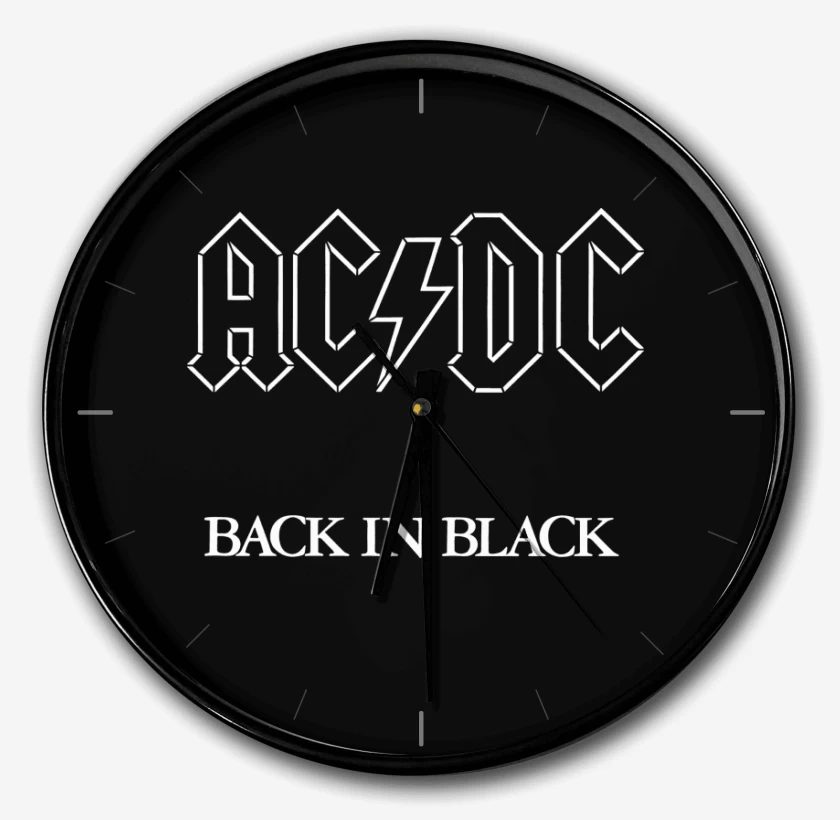 Reloj Back in Black