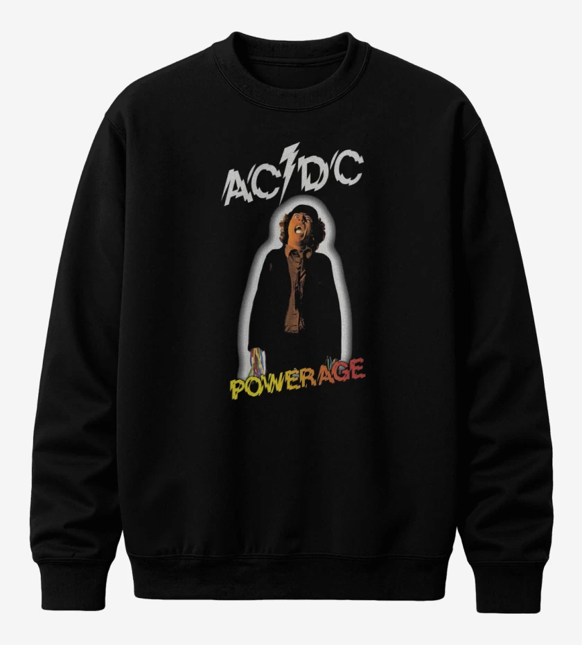 Poleron polo Negro de Powerage