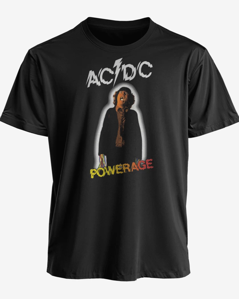 Polera premium Negro de Powerage