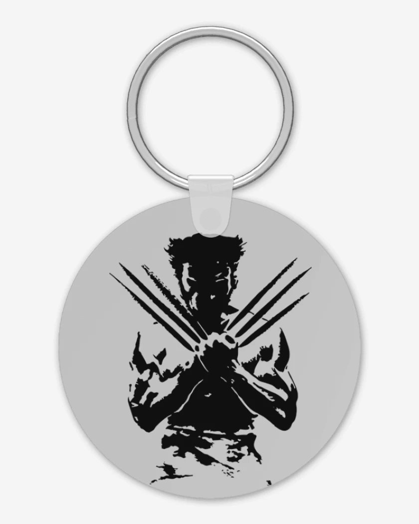Llavero Gris Melange de Wolverine 3