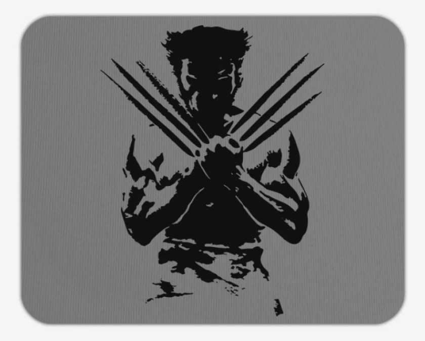 Mousepad Gris Melange de Wolverine 3