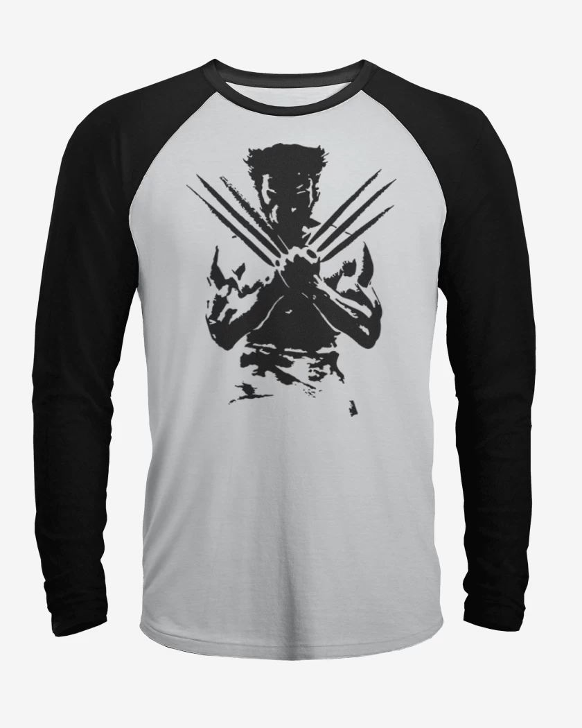 Polera Raglan Wolverine 3