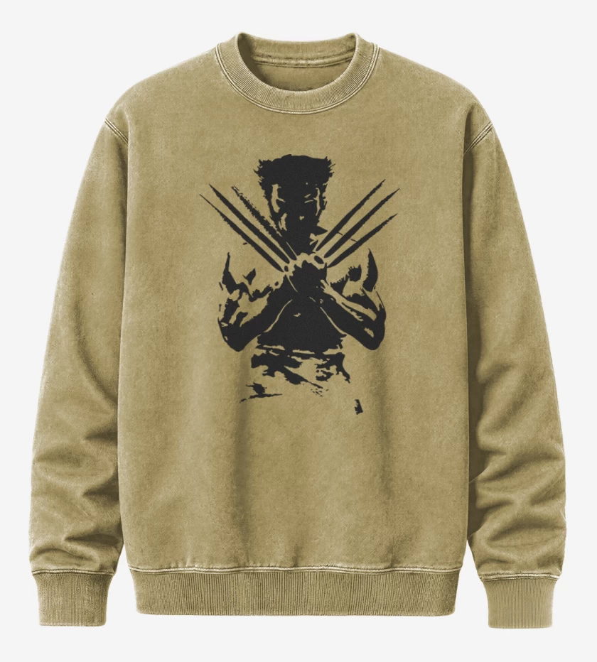 Poleron Polo Acid Wash Beige de Wolverine 3