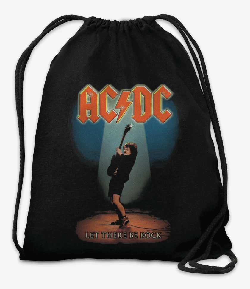 Mochila Negro de Le There Be Rock
