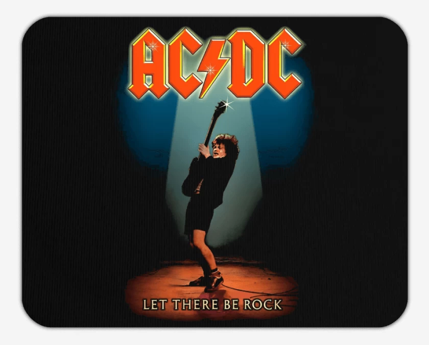 Mousepad Le There Be Rock