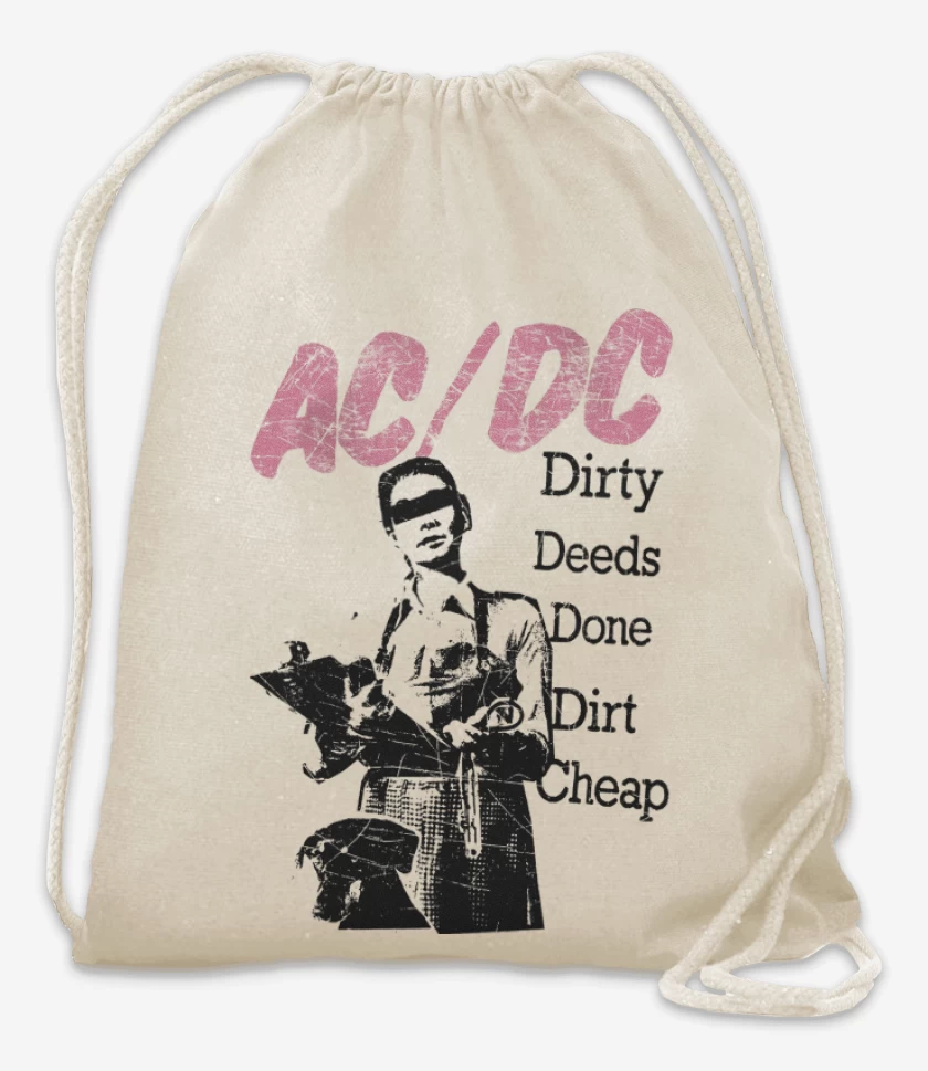 Mochila Blanco de Done Dirt Cheap