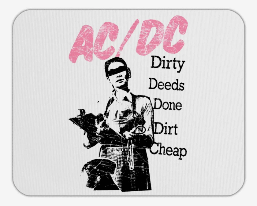 Mousepad Done Dirt Cheap