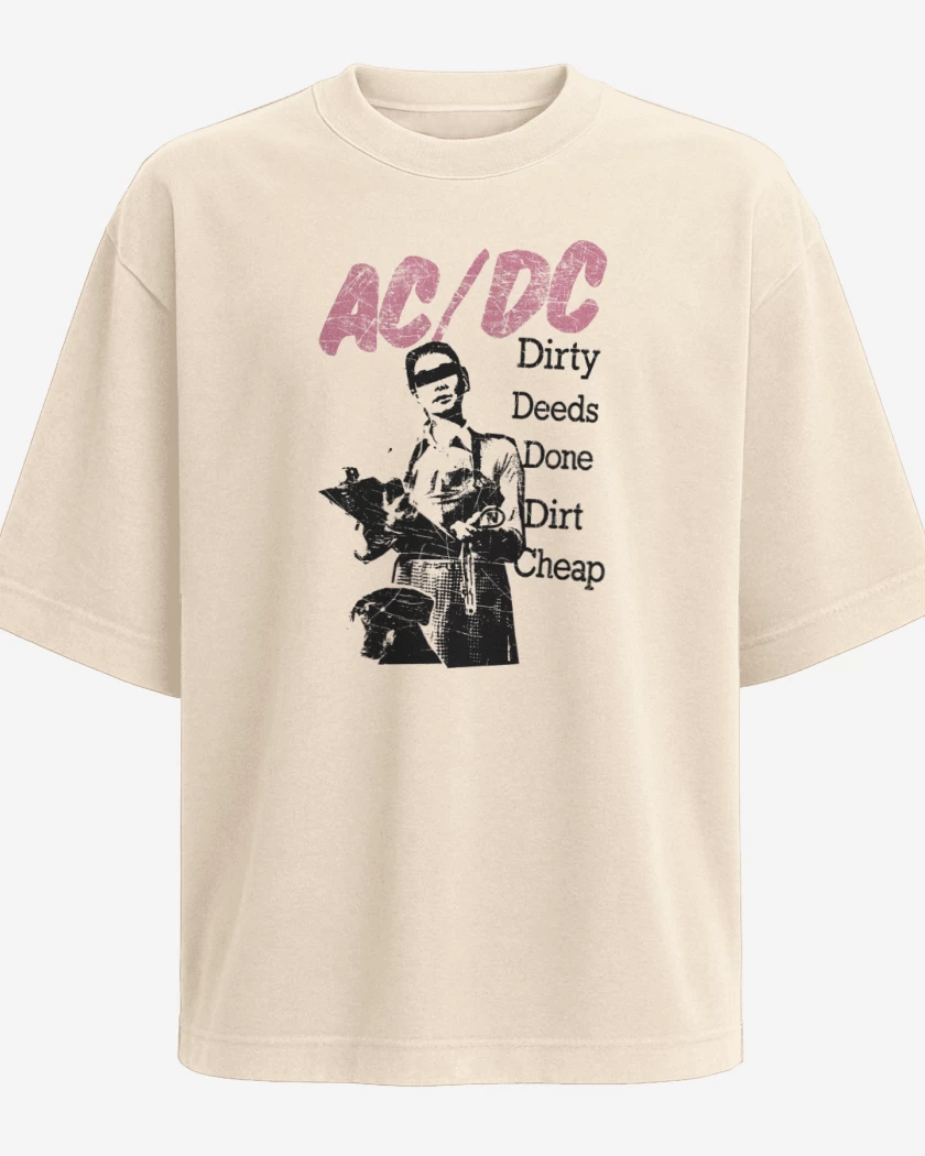 Polera Oversize Done Dirt Cheap