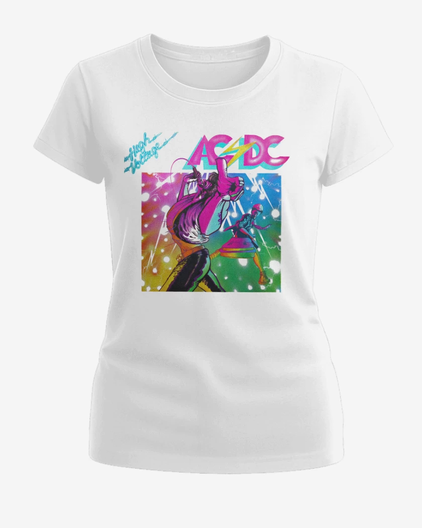 Polera de Mujer Blanco de High Voltage II