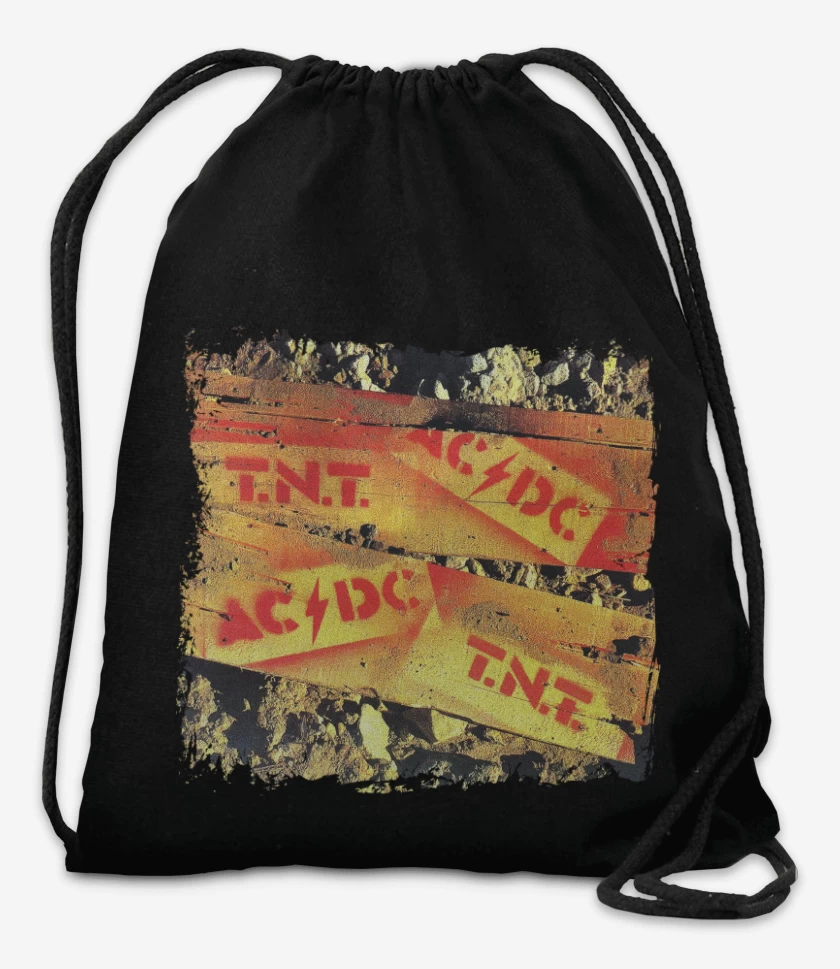 Mochila Negro de TNT 