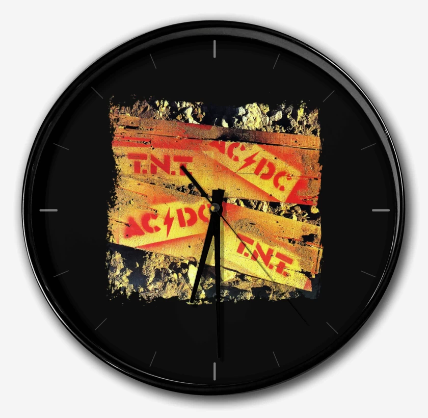 Reloj Negro de TNT 