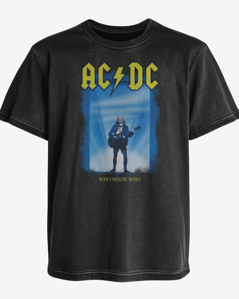 Polera desgastada Who Made Who