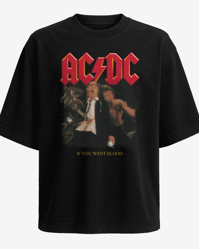 Polera Oversize If You Want Blood