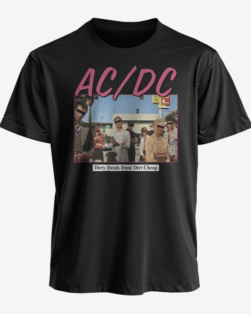 Polera Dirty Deed Done Dirt Cheap