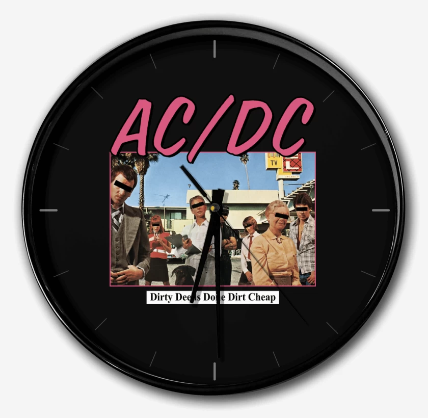 Reloj Dirty Deed Done Dirt Cheap