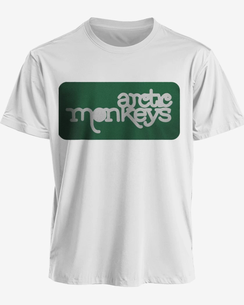 Polera Arctics Monkeys - Logo Verde