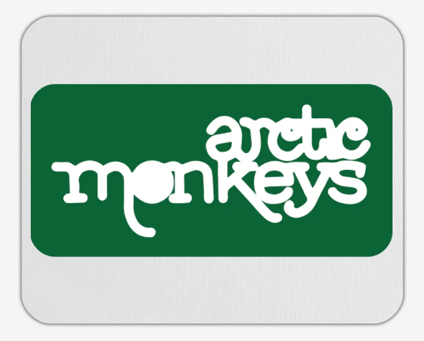 Mousepad Arctics Monkeys - Logo Verde