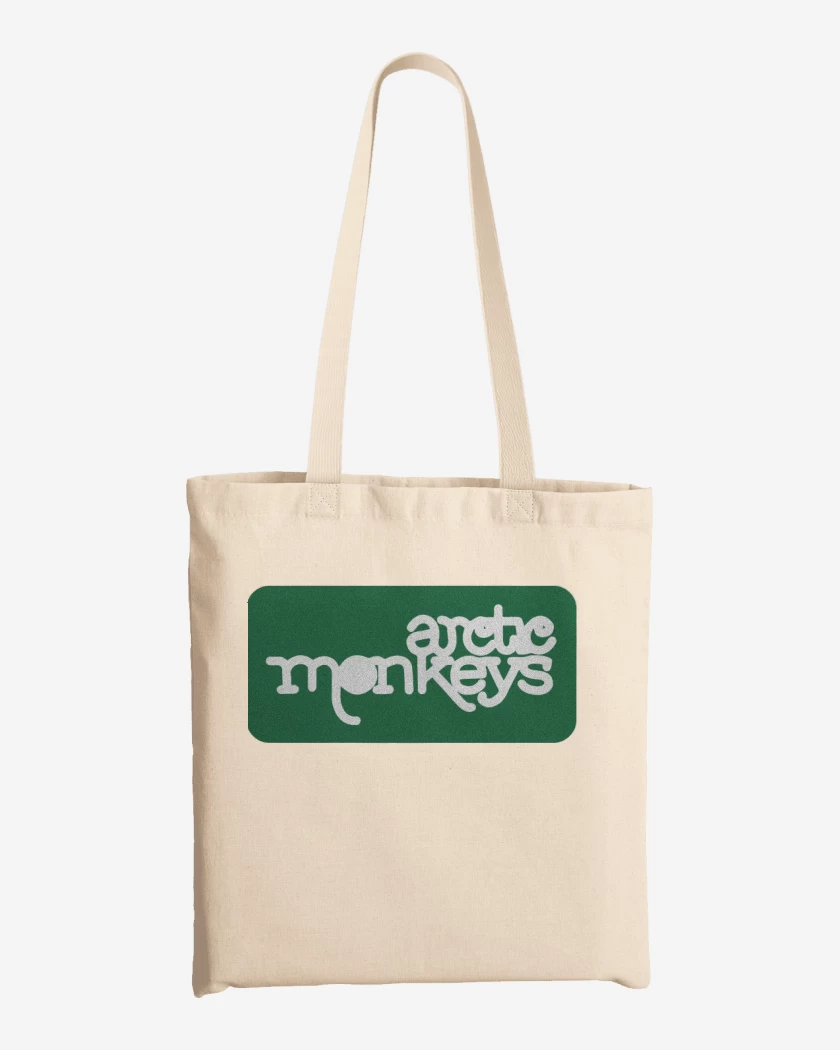 Totebag Arctics Monkeys - Logo Verde