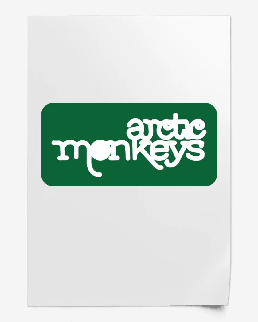 Print Arctics Monkeys - Logo Verde