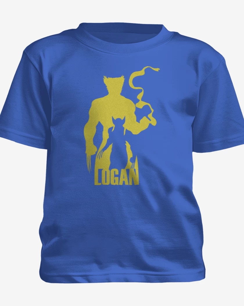 Polera de niño Azul Rey de Wolverine 4
