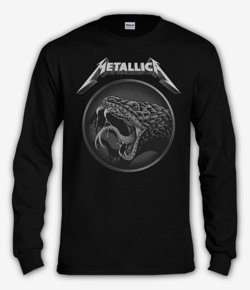Polera manga larga Negro de Metallica 91