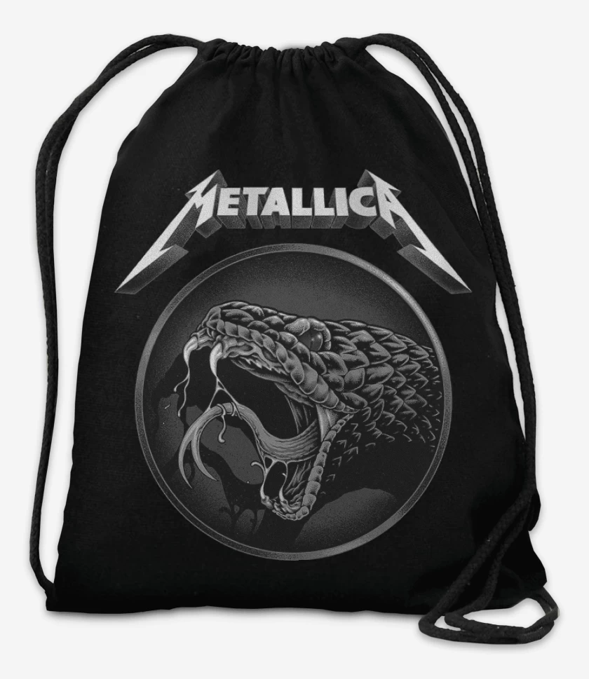 Mochila Negro de Metallica 91