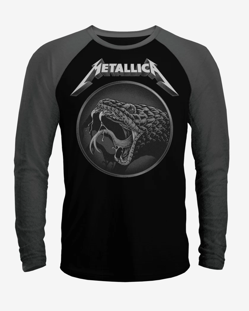 Polera Raglan Metallica 91