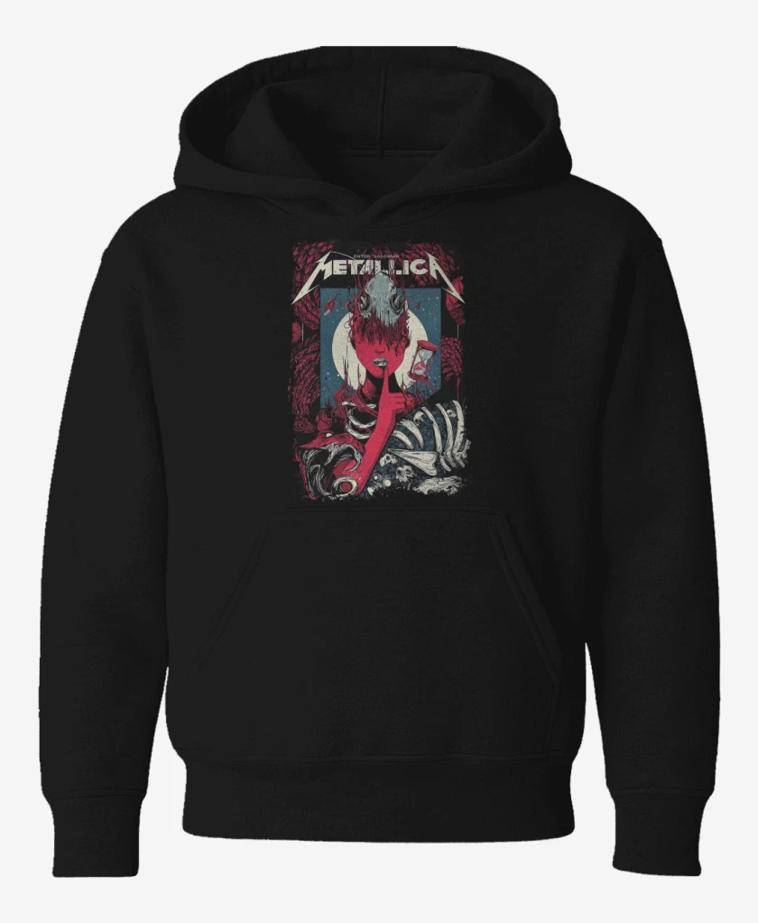 Poleron de niño Negro de Enter Sandman