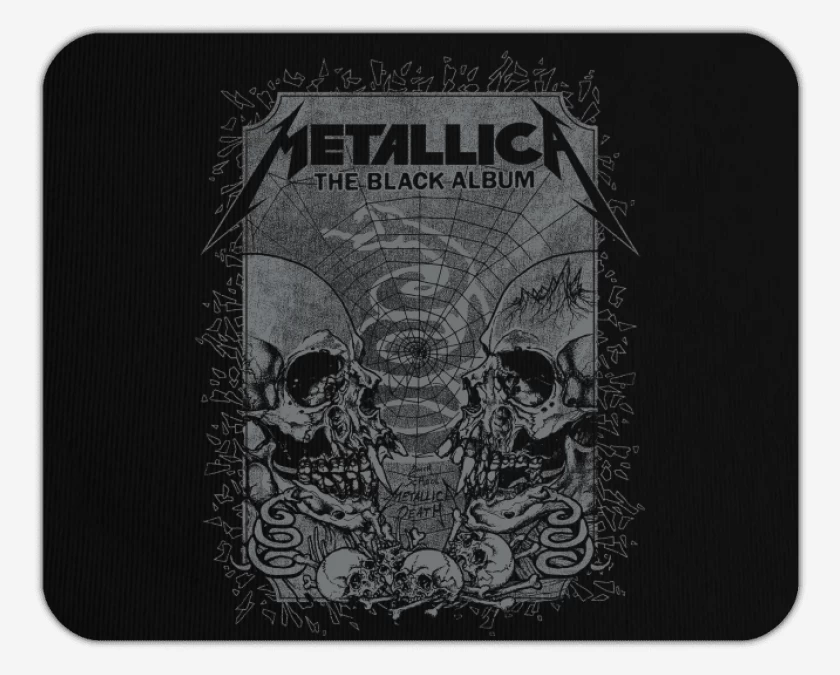 Mousepad Album Negro