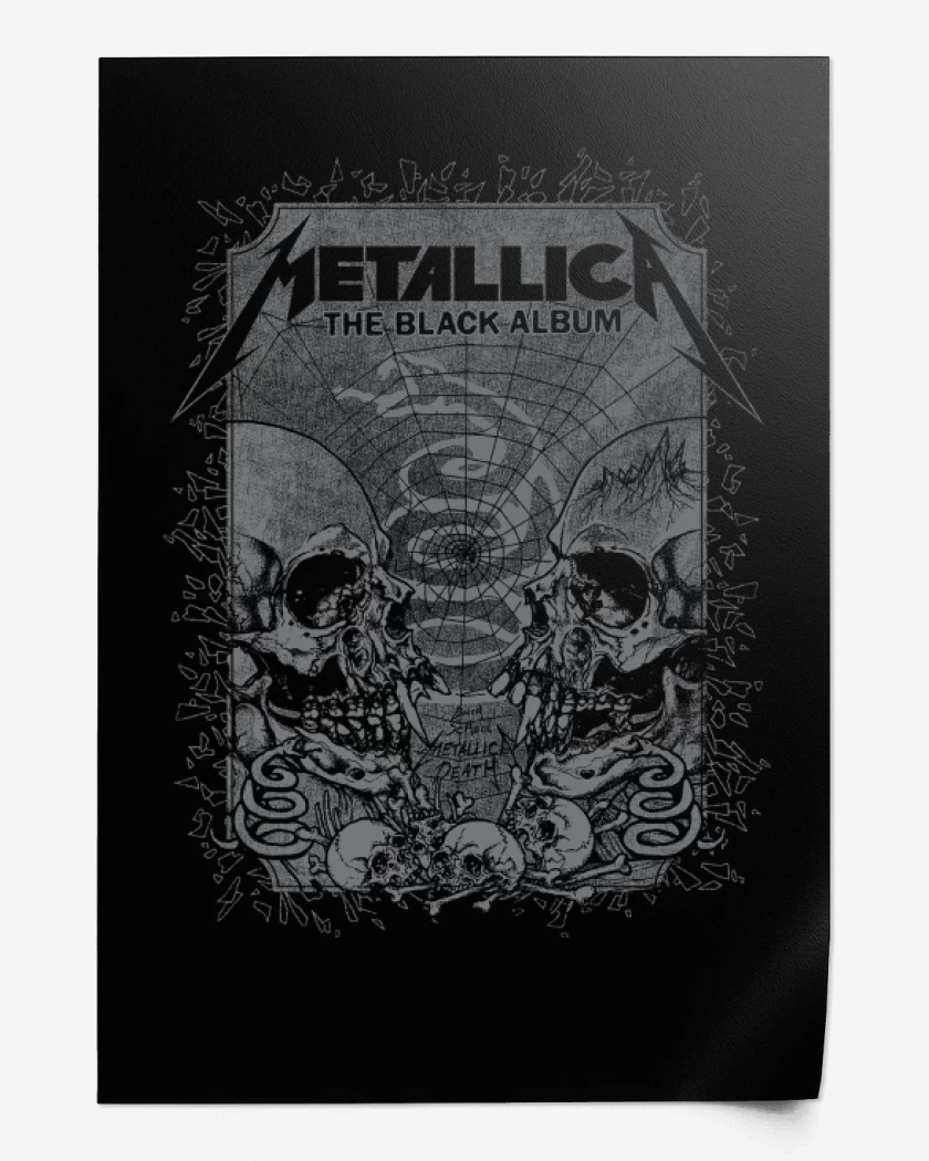 Print Album Negro