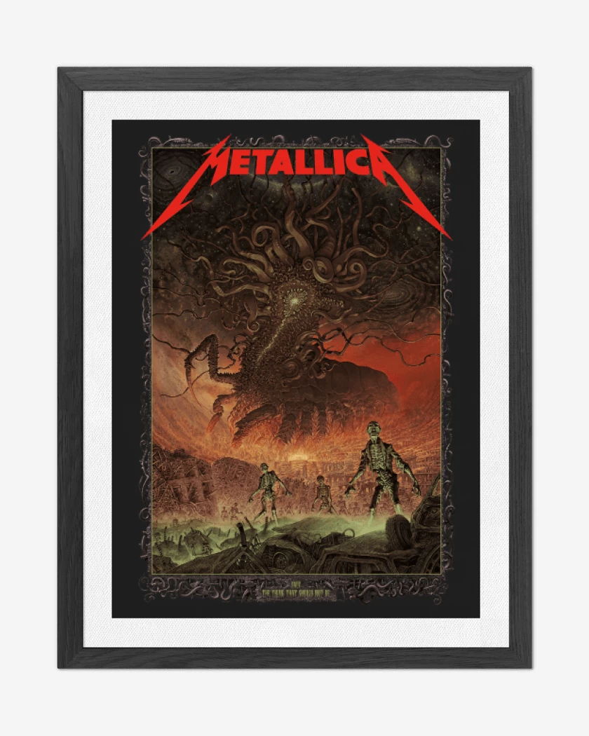 Cuadro decorativo Negro de The Thing That Should Not Be
