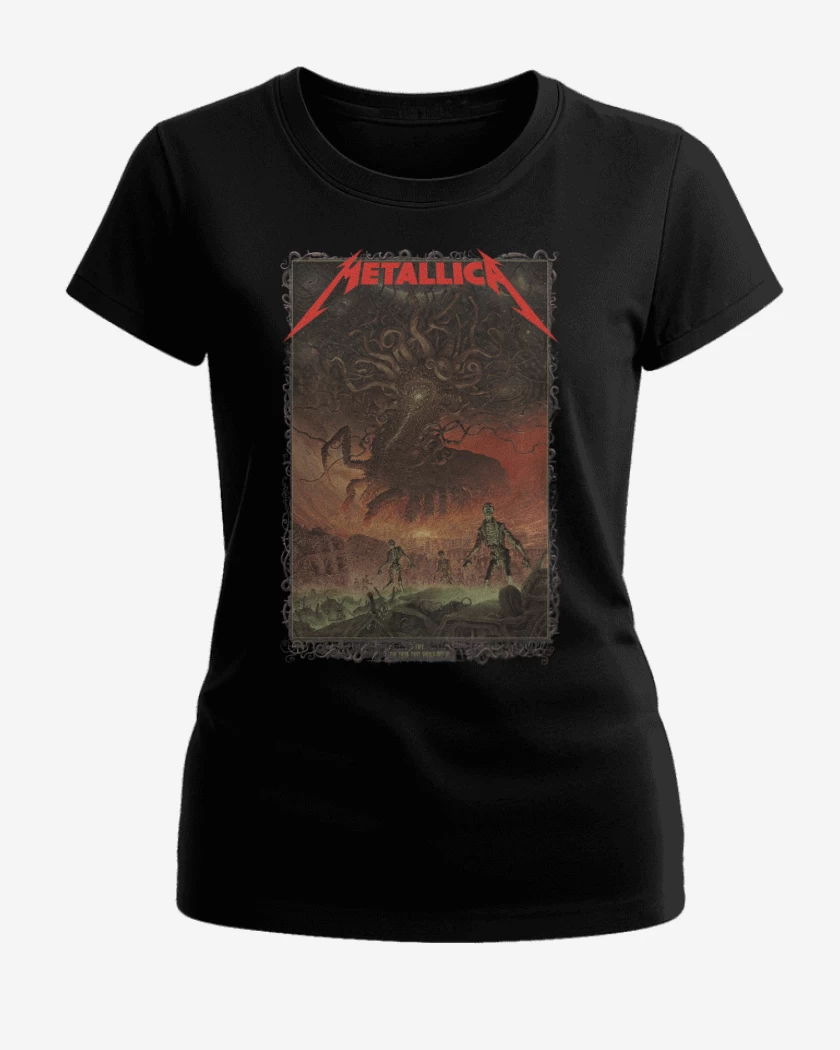 Polera de Mujer Negro de The Thing That Should Not Be