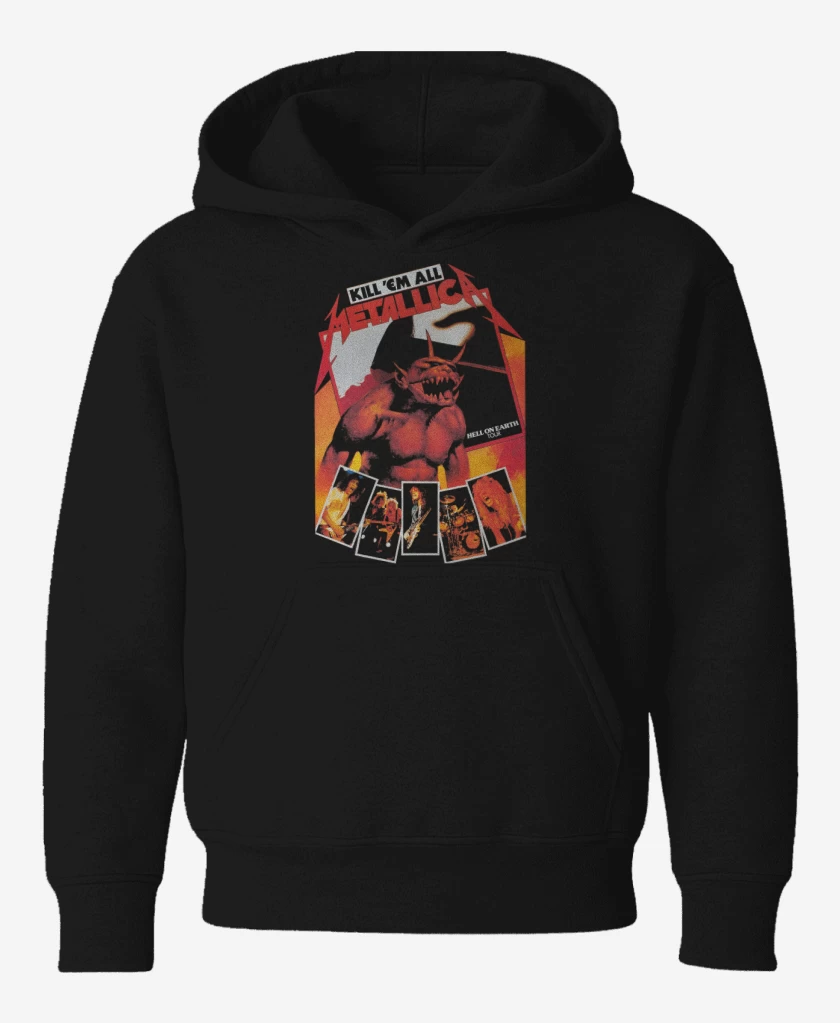 Poleron de niño Negro de Hell on Earth Tour
