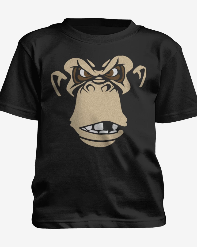 Polera de niño Negro de Gorila 2