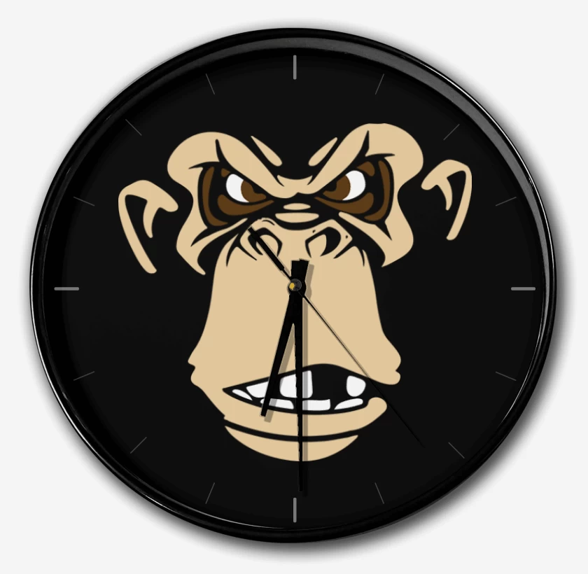 Reloj Negro de Gorila 2