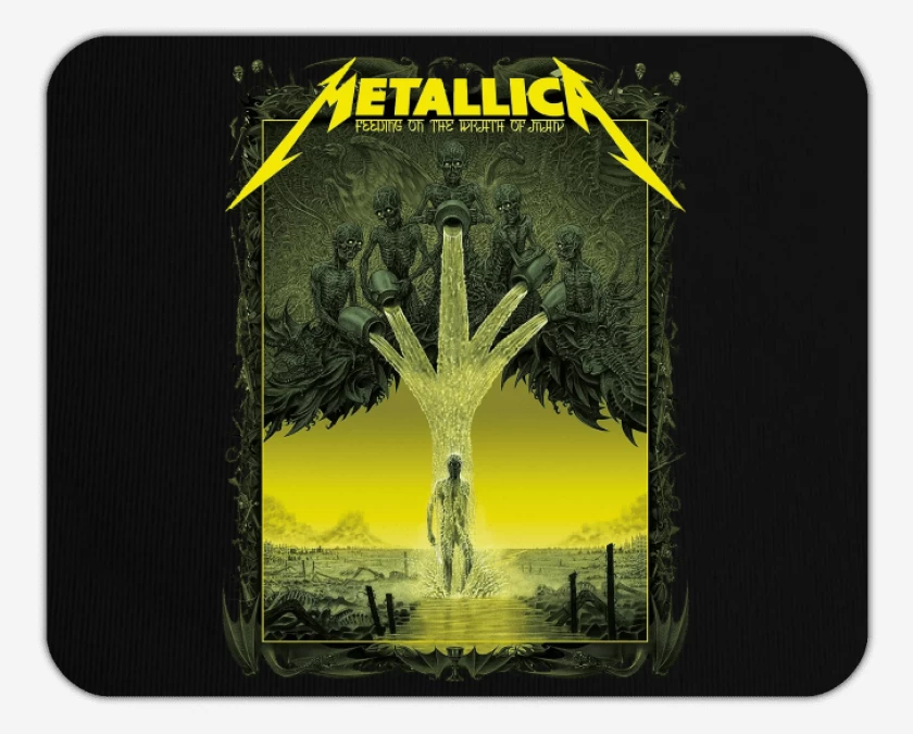 Mousepad Feeding on the Wrath of Man 