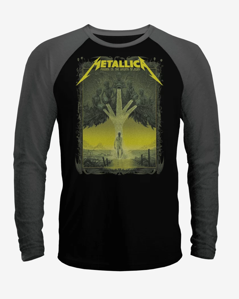 Polera Raglan Feeding on the Wrath of Man 