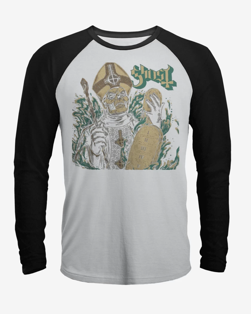 Polera Raglan Ghost 13 Commandments